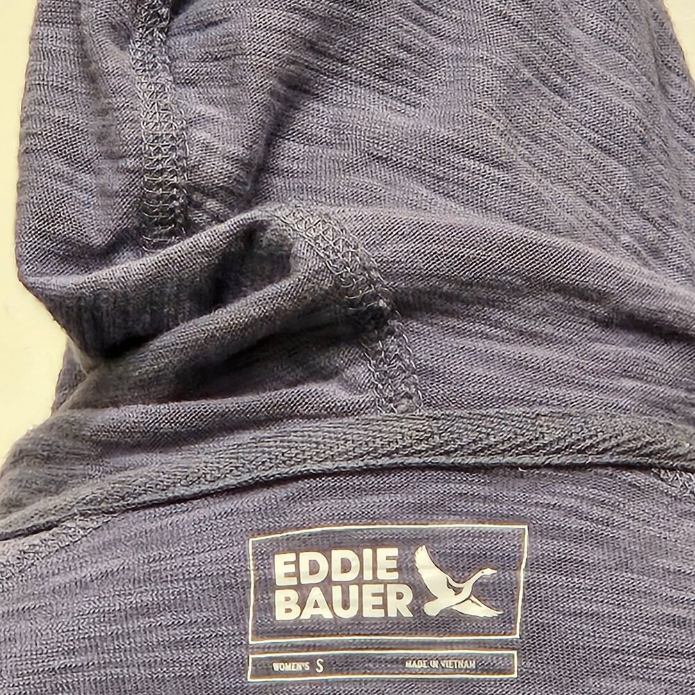 Eddie Bauer Gray zip-up hoodie, size small - Picture 8 of 11